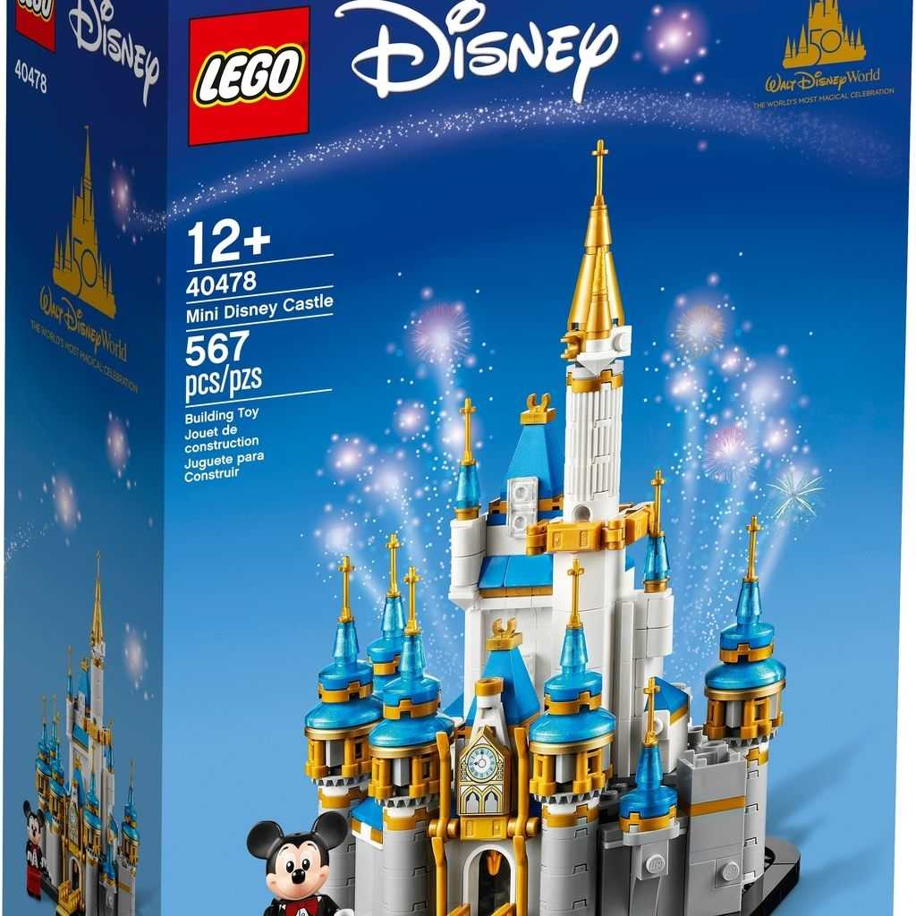 Disney Lego Mini Castillo Disney Edades 12+ # 40478 Artículo 567 Piezas | UZC-023579