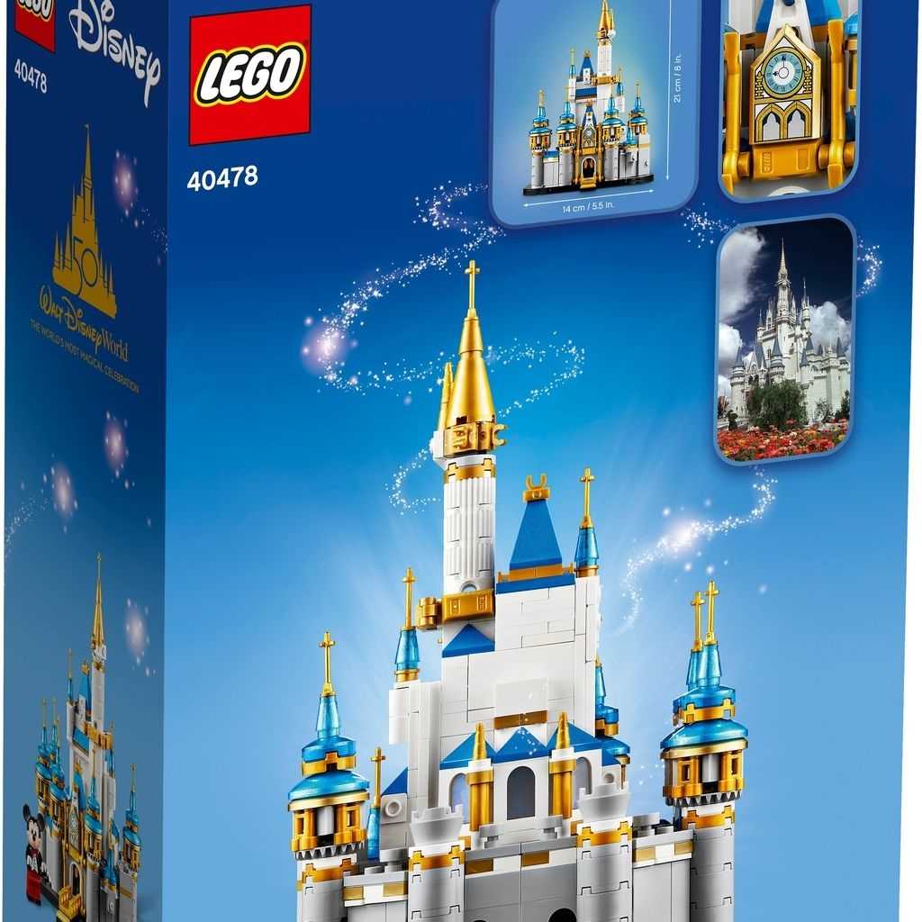 Disney Lego Mini Castillo Disney Edades 12+ # 40478 Artículo 567 Piezas | UZC-023579