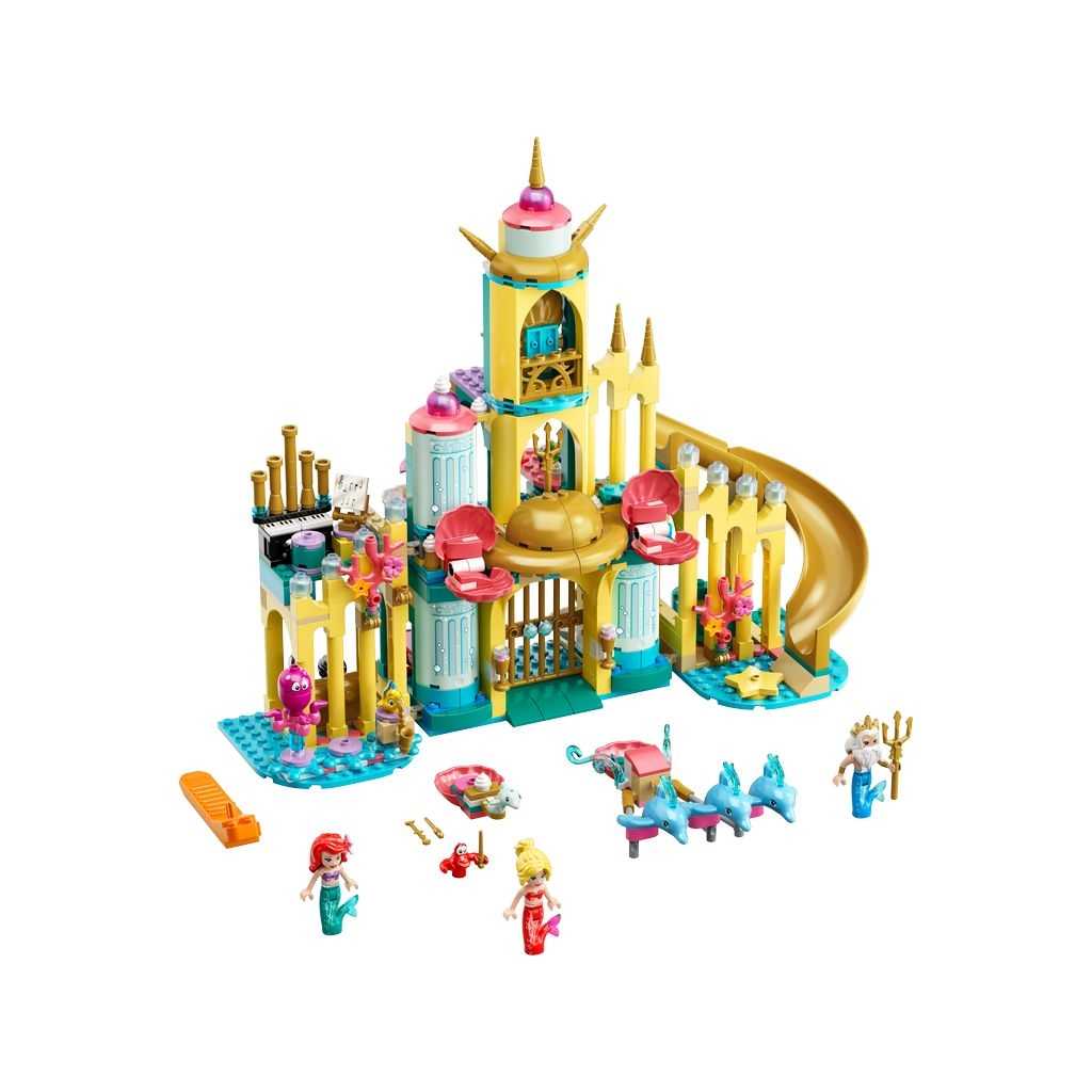 Disney Lego Palacio Submarino de Ariel Edades 6+ # 43207 Artículo 498 Piezas | NEK-124658