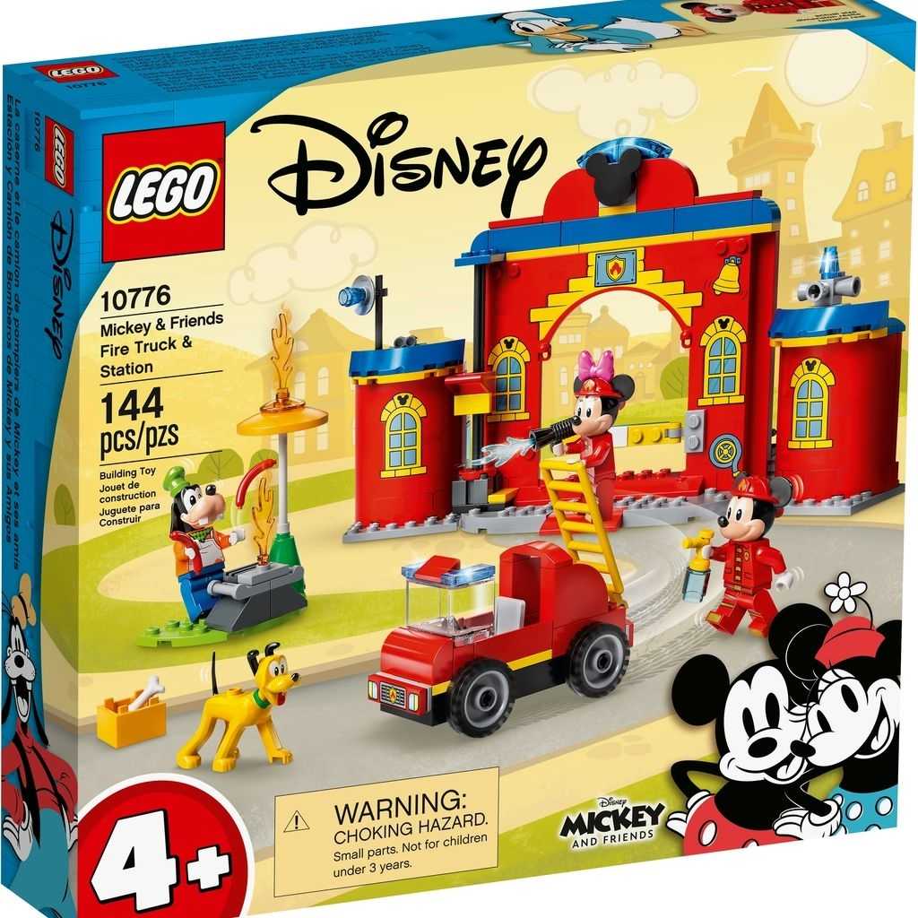 Disney Lego Parque y Camión de Bomberos de Mickey y sus Amigos Edades 4+ # 10776 Artículo 144 Piezas | FSW-584679