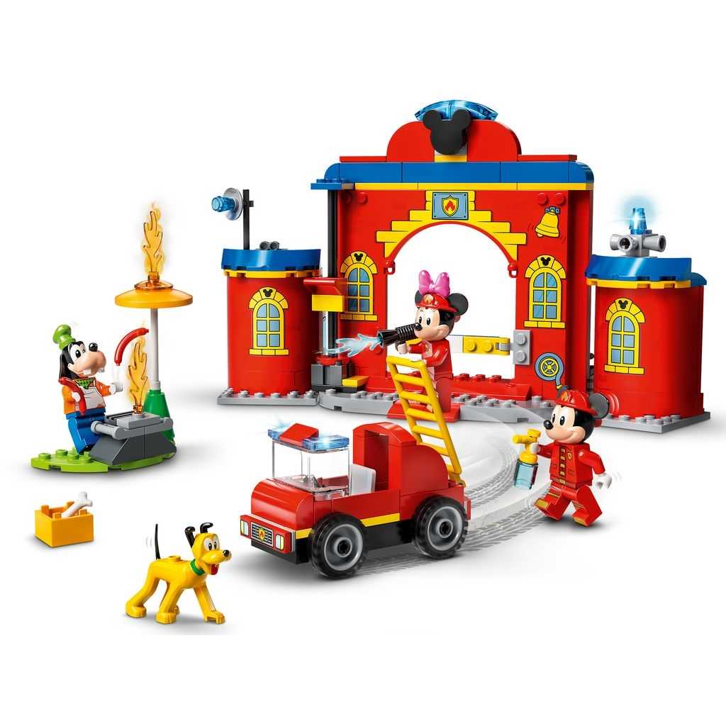 Disney Lego Parque y Camión de Bomberos de Mickey y sus Amigos Edades 4+ # 10776 Artículo 144 Piezas | FSW-584679