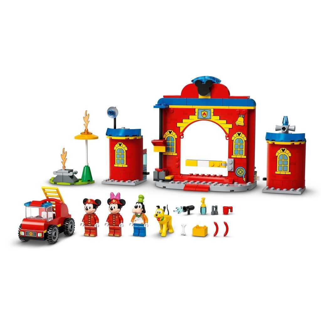 Disney Lego Parque y Camión de Bomberos de Mickey y sus Amigos Edades 4+ # 10776 Artículo 144 Piezas | FSW-584679