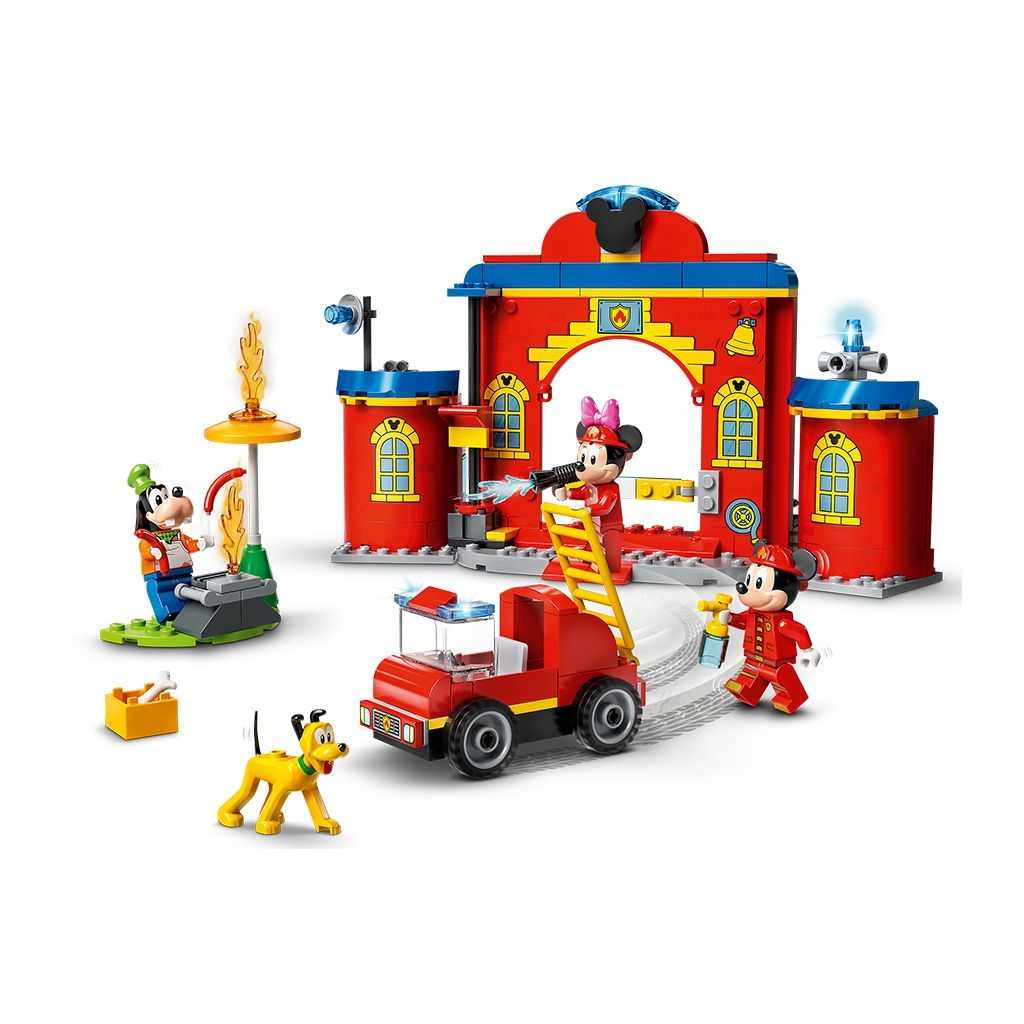 Disney Lego Parque y Camión de Bomberos de Mickey y sus Amigos Edades 4+ # 10776 Artículo 144 Piezas | FSW-584679