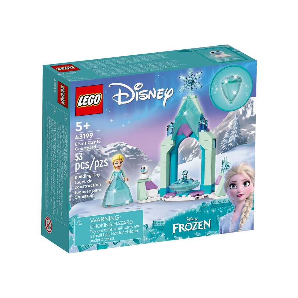 Disney Lego Patio del Castillo de Elsa Edades 5+ # 43199 Artículo 53 Piezas | CLH-072356