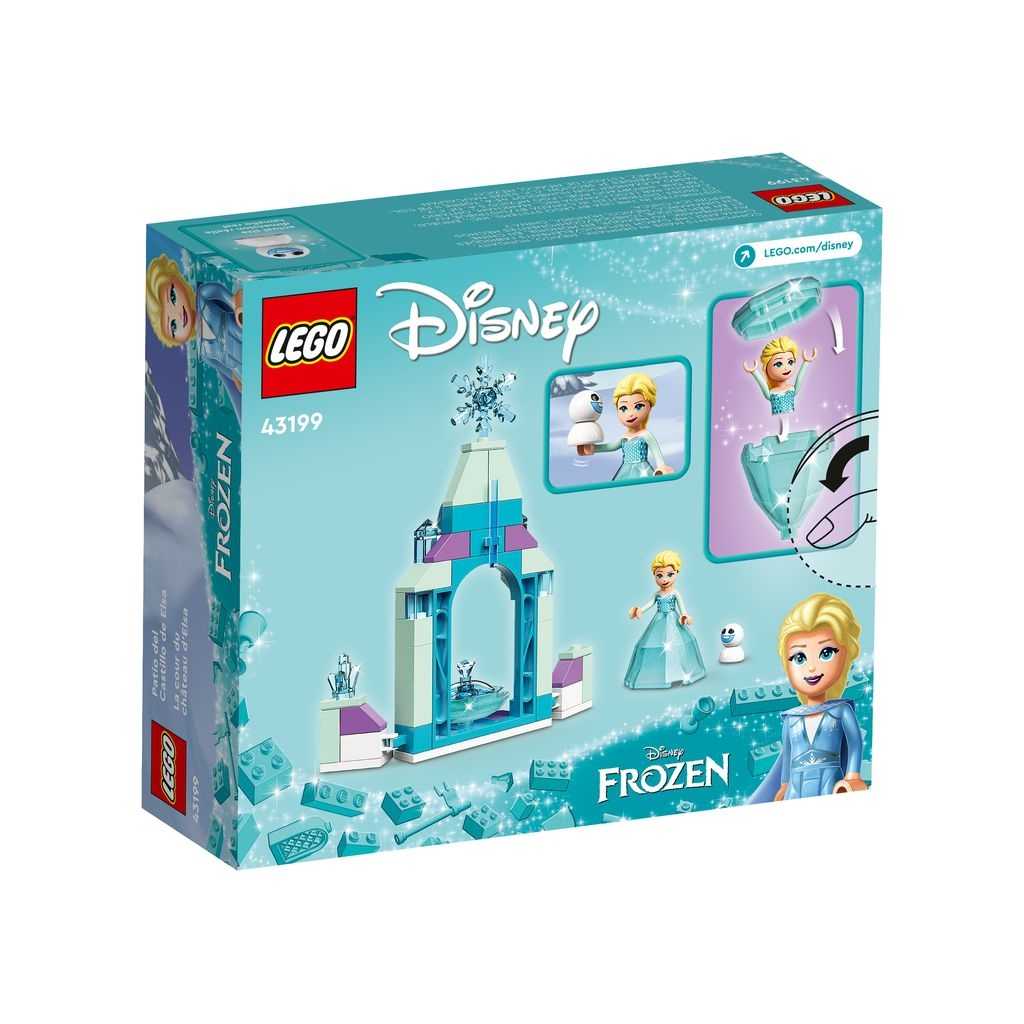 Disney Lego Patio del Castillo de Elsa Edades 5+ # 43199 Artículo 53 Piezas | CLH-072356