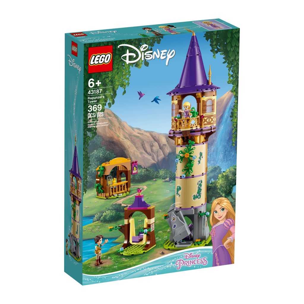 Disney Lego Torre de Rapunzel Edades 6+ # 43187 Artículo 369 Piezas | JCI-056728