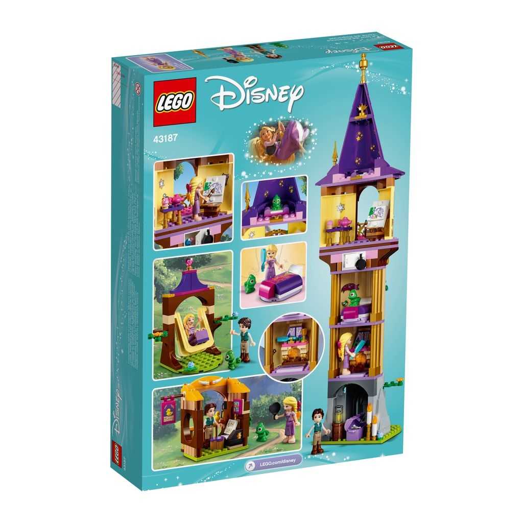 Disney Lego Torre de Rapunzel Edades 6+ # 43187 Artículo 369 Piezas | JCI-056728