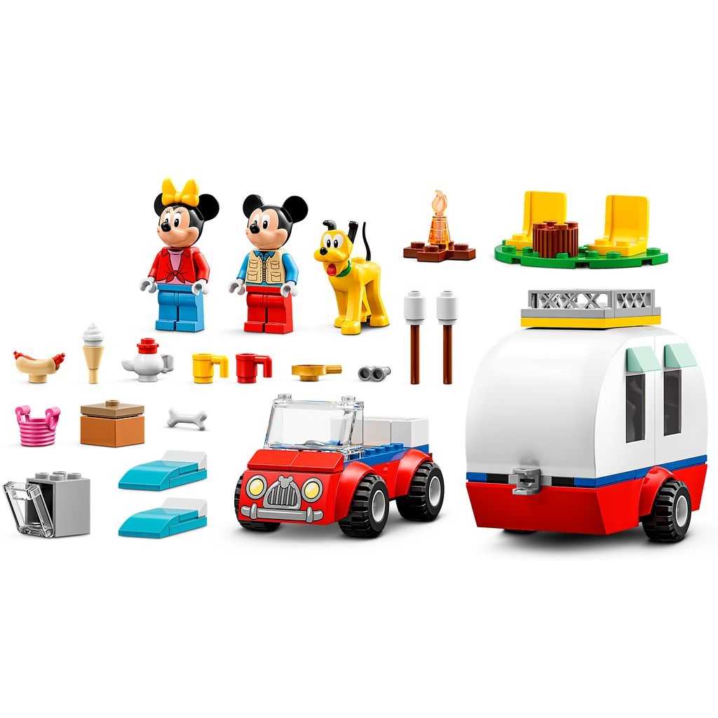 Disney Mickey y sus Amigos Lego Excursión de Campo de Mickey Mouse y Minnie Mouse Edades 4+ # 10777 Artículo 103 Piezas | DKA-789016