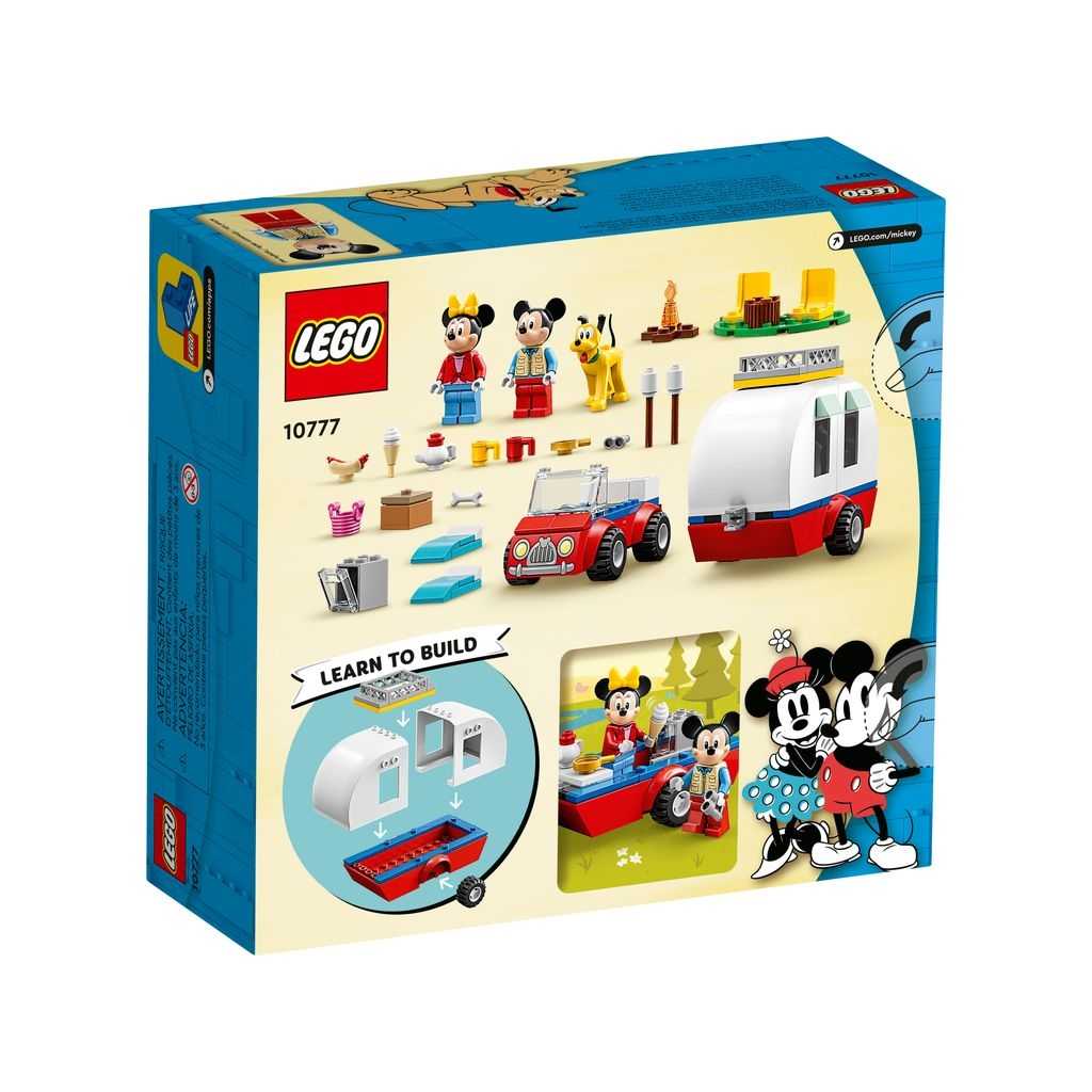 Disney Mickey y sus Amigos Lego Excursión de Campo de Mickey Mouse y Minnie Mouse Edades 4+ # 10777 Artículo 103 Piezas | DKA-789016