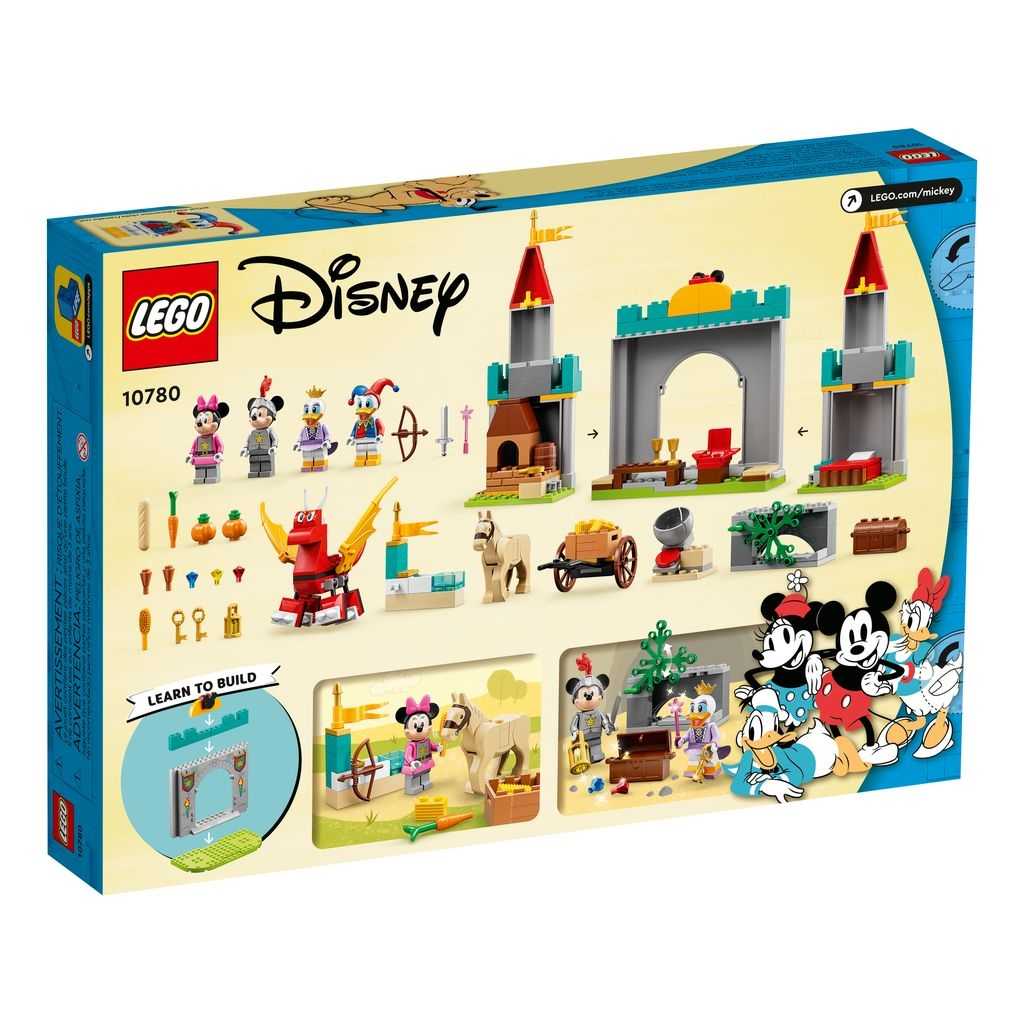 Disney Mickey y sus Amigos Lego Mickey y sus Amigos: Defensores del Castillo Edades 4+ # 10780 Artículo 215 Piezas | CDH-730512