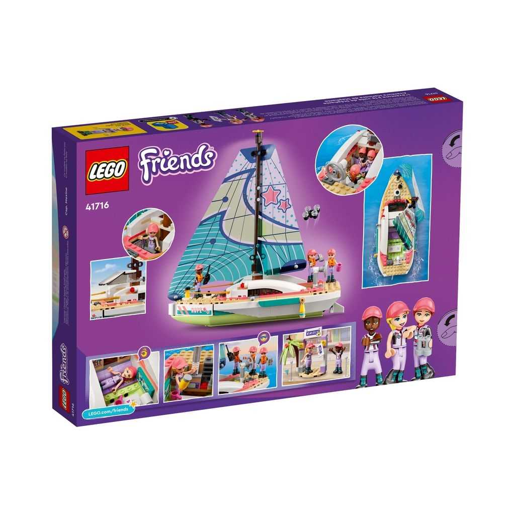 Friends Lego Aventura Marinera de Stephanie Edades 7+ # 41716 Artículo 304 Piezas | XHD-709236