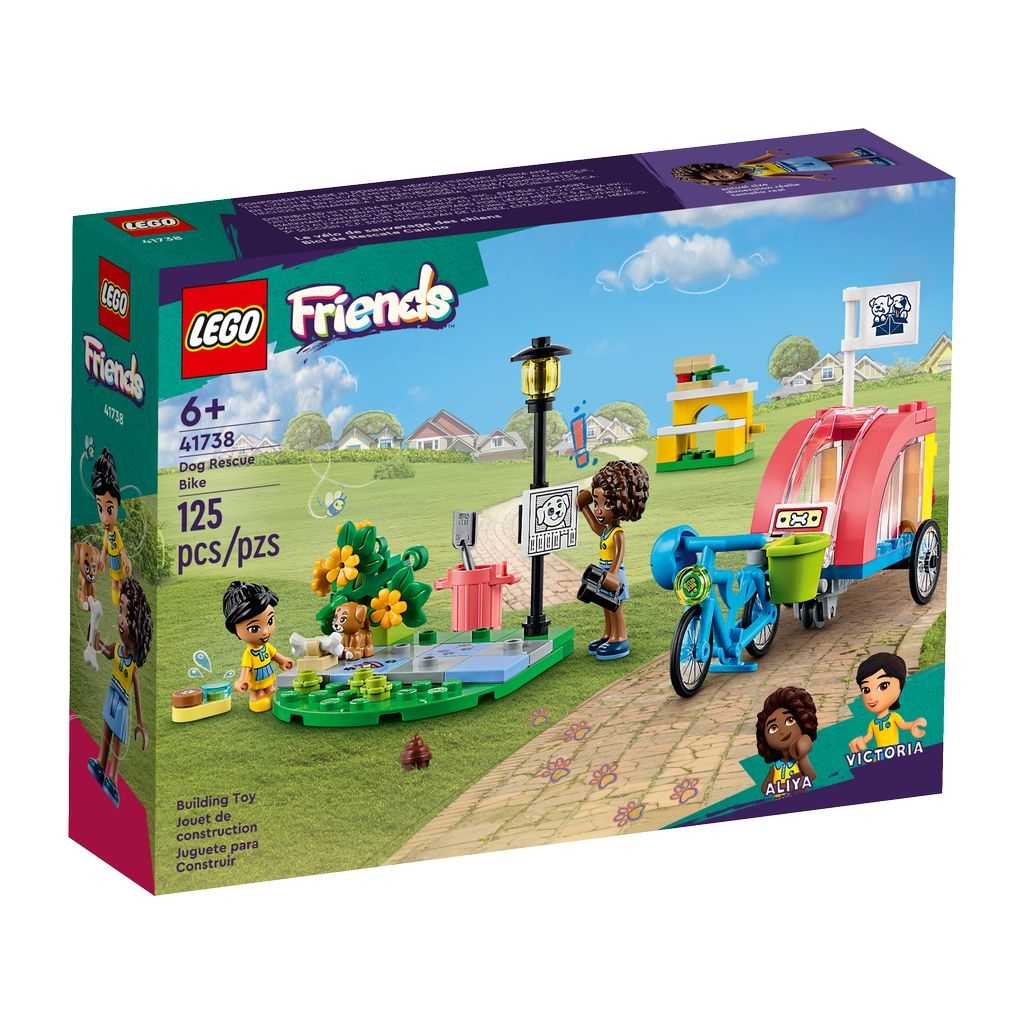 Friends Lego Bici de Rescate Canino Edades 6+ # 41738 Artículo 125 Piezas | DUN-402895