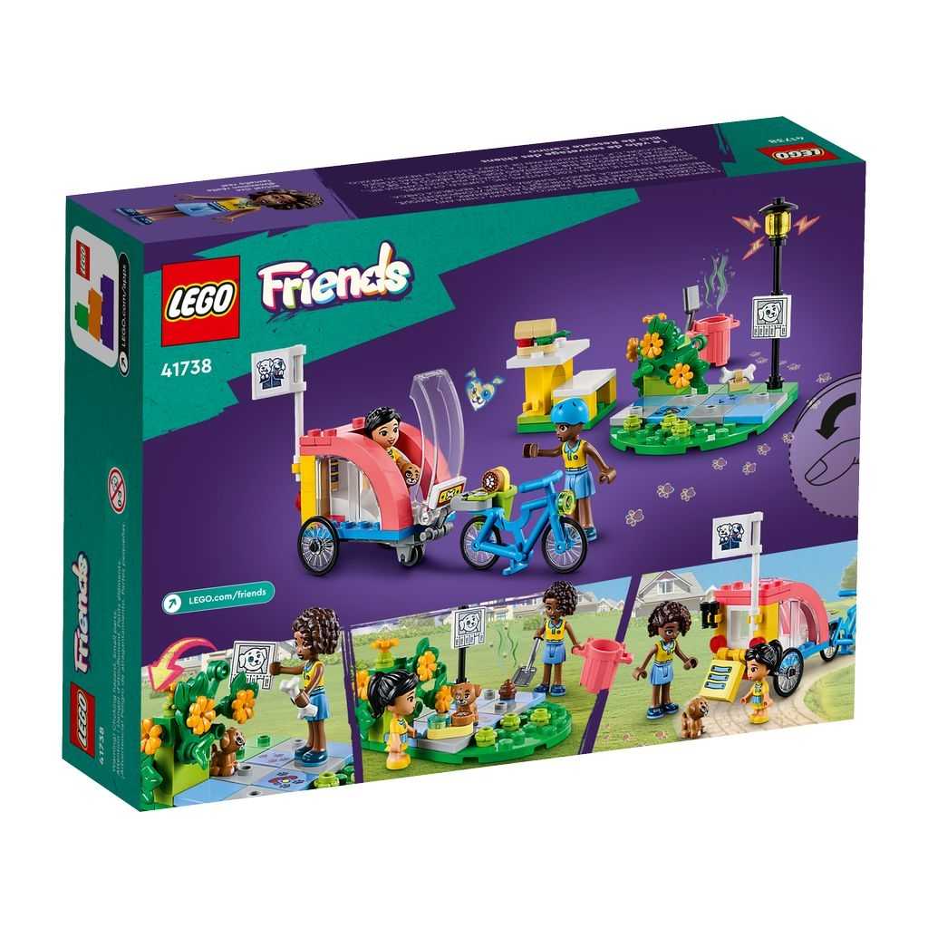 Friends Lego Bici de Rescate Canino Edades 6+ # 41738 Artículo 125 Piezas | DUN-402895