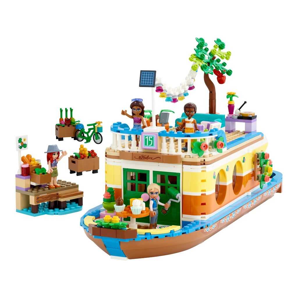 Friends Lego Casa Flotante Fluvial Edades 7+ # 41702 Artículo 737 Piezas | BUZ-140267