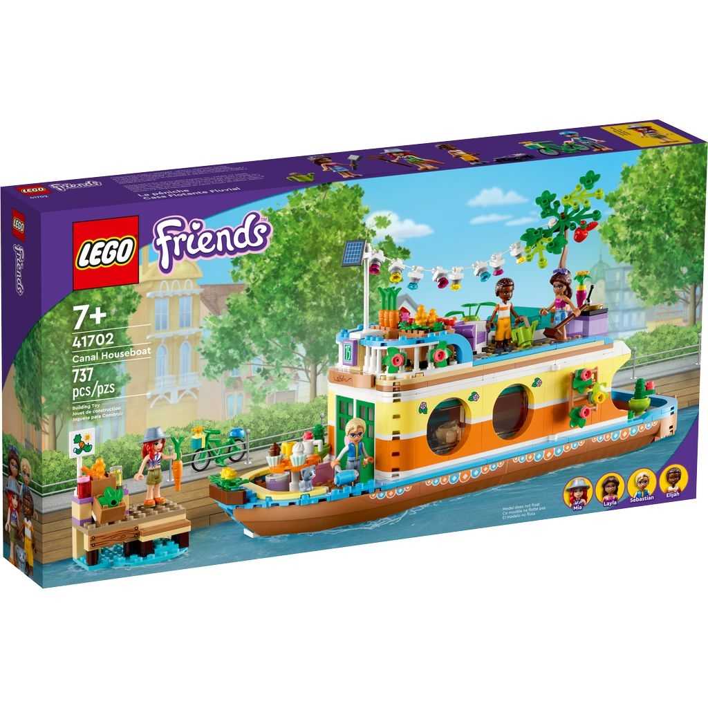 Friends Lego Casa Flotante Fluvial Edades 7+ # 41702 Artículo 737 Piezas | BUZ-140267