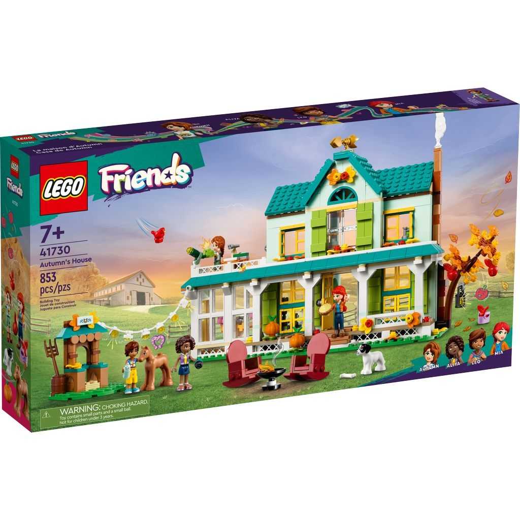 Friends Lego Casa de Autumn Edades 7+ # 41730 Artículo 853 Piezas | LCJ-042319