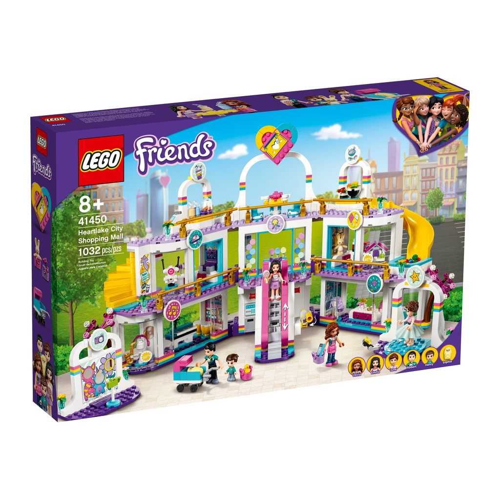 Friends Lego Centro Comercial de Heartlake City Edades 8+ # 41450 Artículo 1032 Piezas | SCR-814732