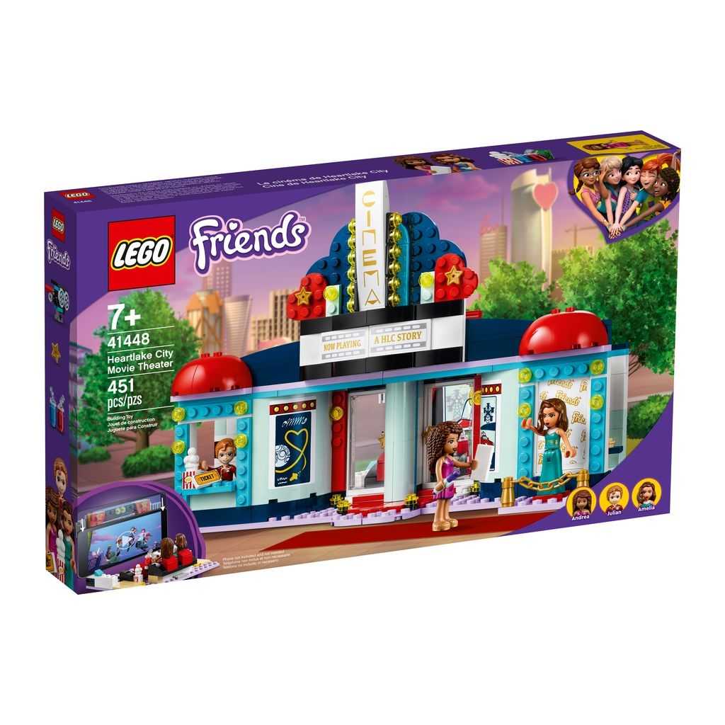 Friends Lego Cine de Heartlake City Edades 7+ # 41448 Artículo 451 Piezas | UNE-654081