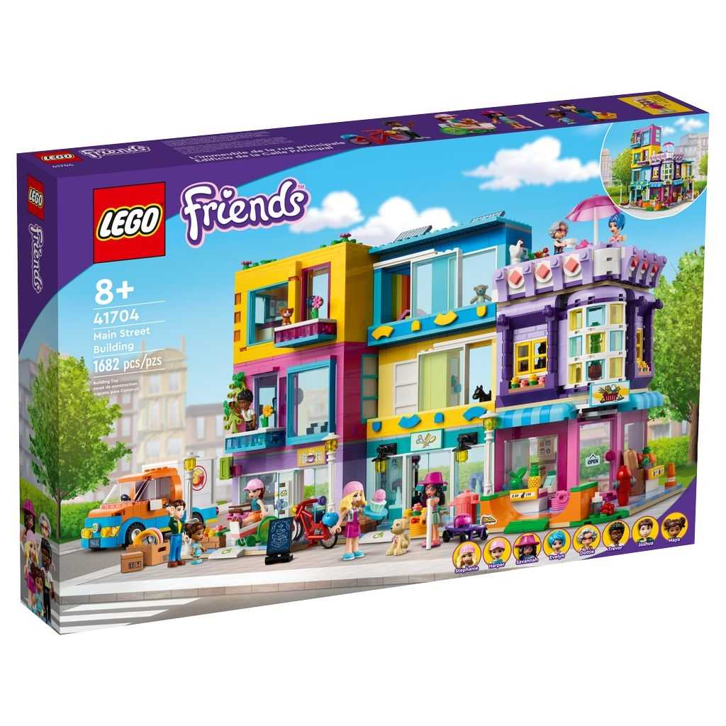 Friends Lego Edificio de la Calle Principal Edades 8+ # 41704 Artículo 1682 Piezas | HJI-561037