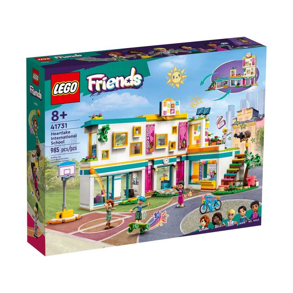 Friends Lego Escuela Internacional de Heartlake Edades 8+ # 41731 Artículo 985 Piezas | CUX-426305