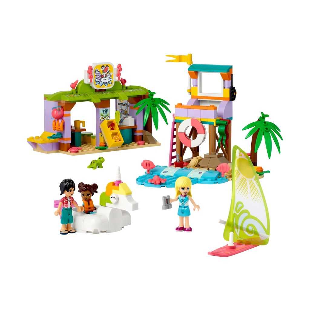 Friends Lego Genial Playa de Surf Edades 6+ # 41710 Artículo 288 Piezas | ARS-957816