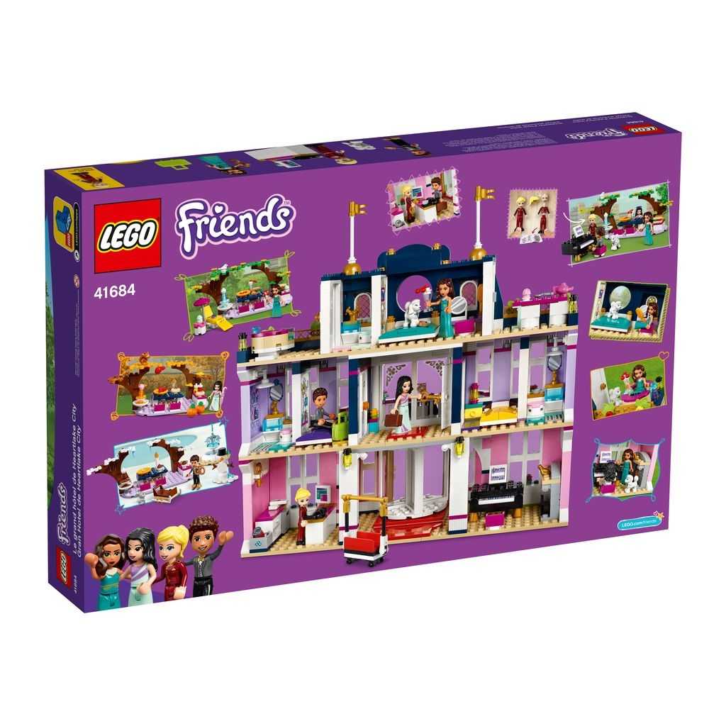 Friends Lego Gran Hotel de Heartlake City Edades 8+ # 41684 Artículo 1308 Piezas | NIP-901562