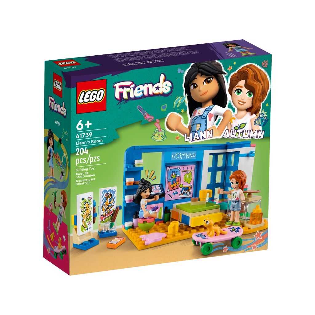 Friends Lego Habitación de Liann Edades 6+ # 41739 Artículo 204 Piezas | BTC-391246