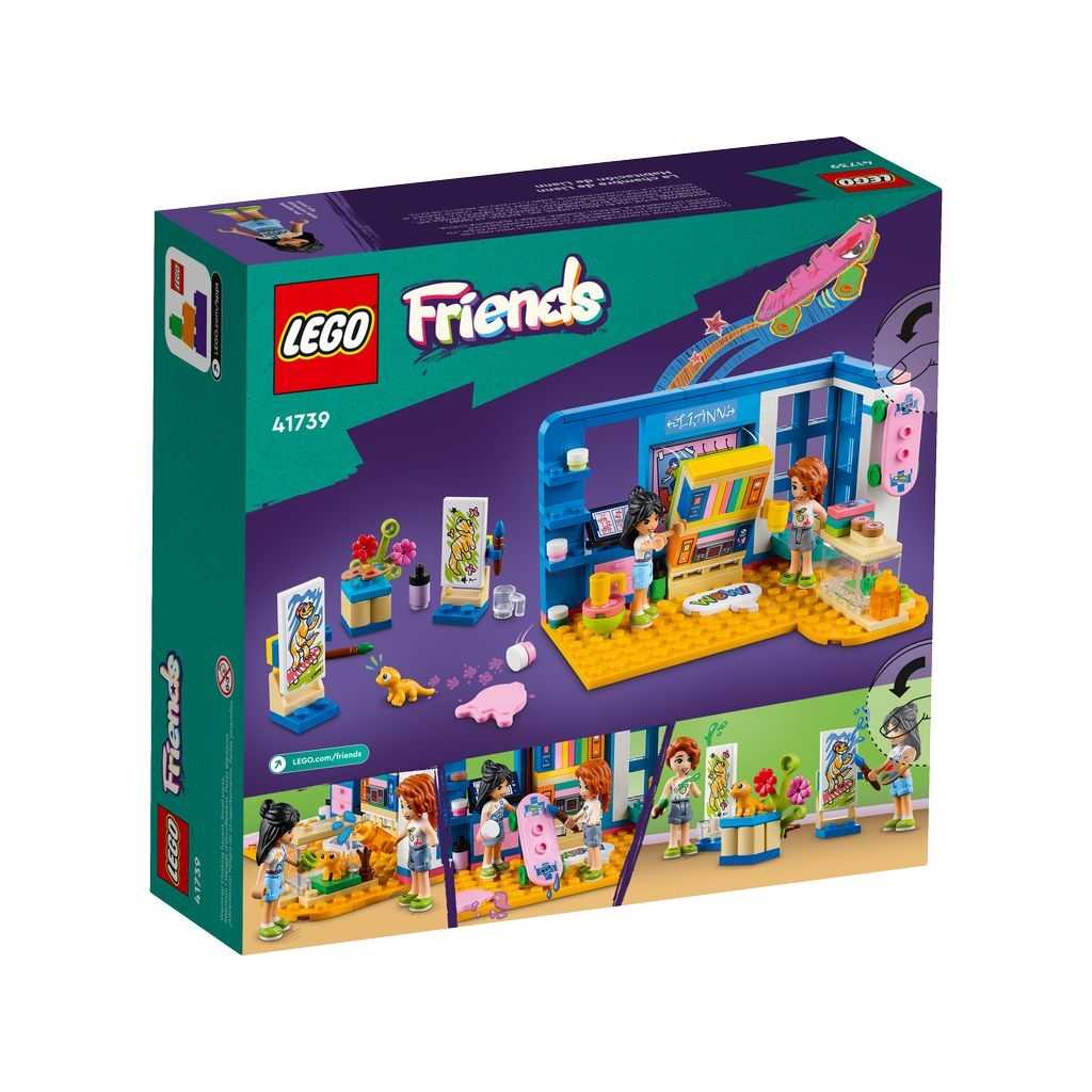 Friends Lego Habitación de Liann Edades 6+ # 41739 Artículo 204 Piezas | BTC-391246