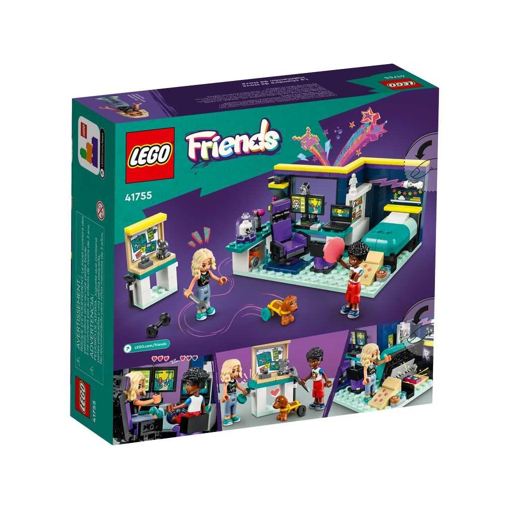 Friends Lego Habitación de Nova Edades 6+ # 41755 Artículo 179 Piezas | LCM-986530