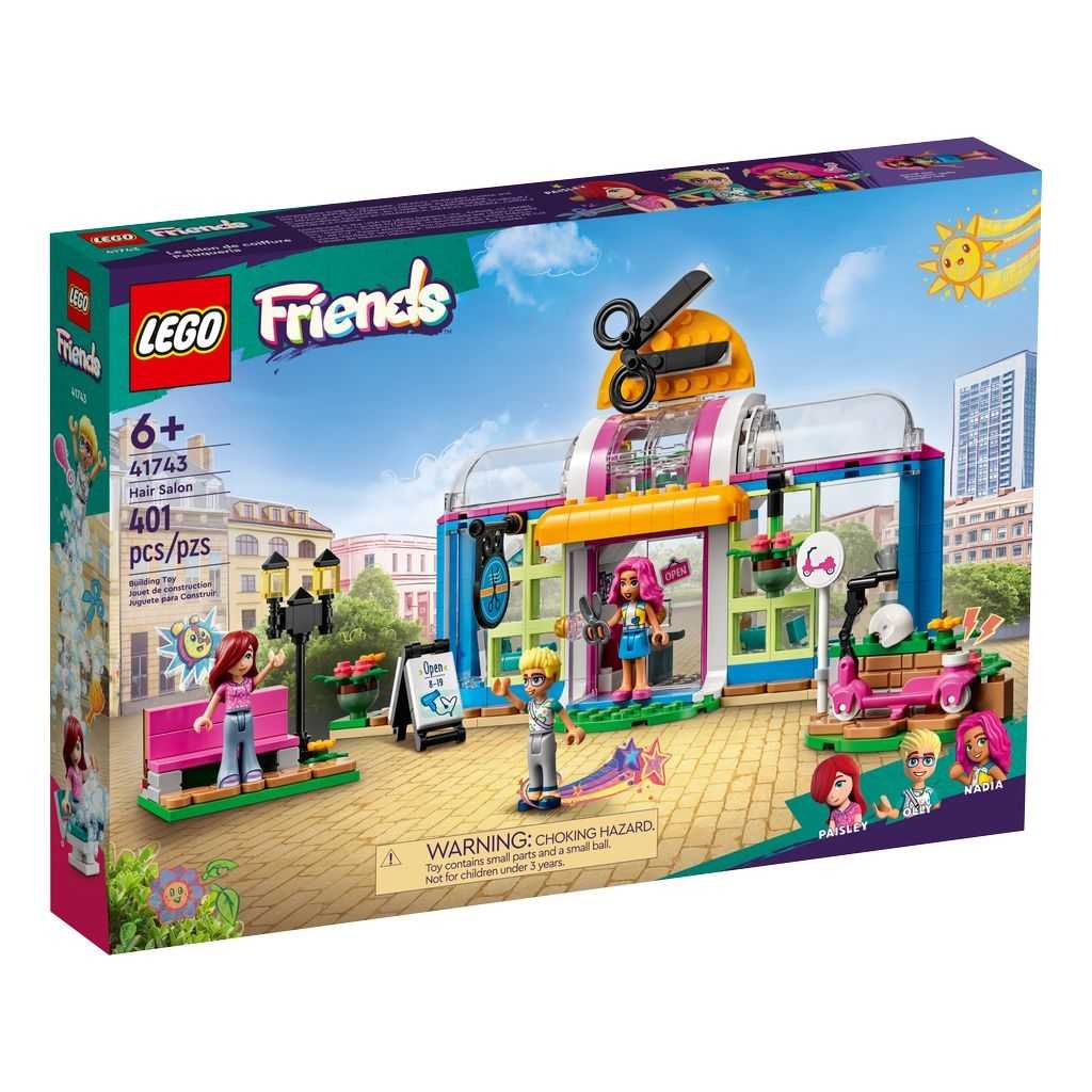 Friends Lego Peluquería Edades 6+ # 41743 Artículo 401 Piezas | CZH-872594