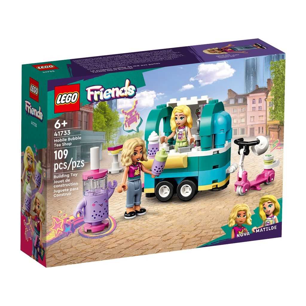 Friends Lego Puesto Móvil de Té de Burbujas Edades 6+ # 41733 Artículo 109 Piezas | CTX-016597