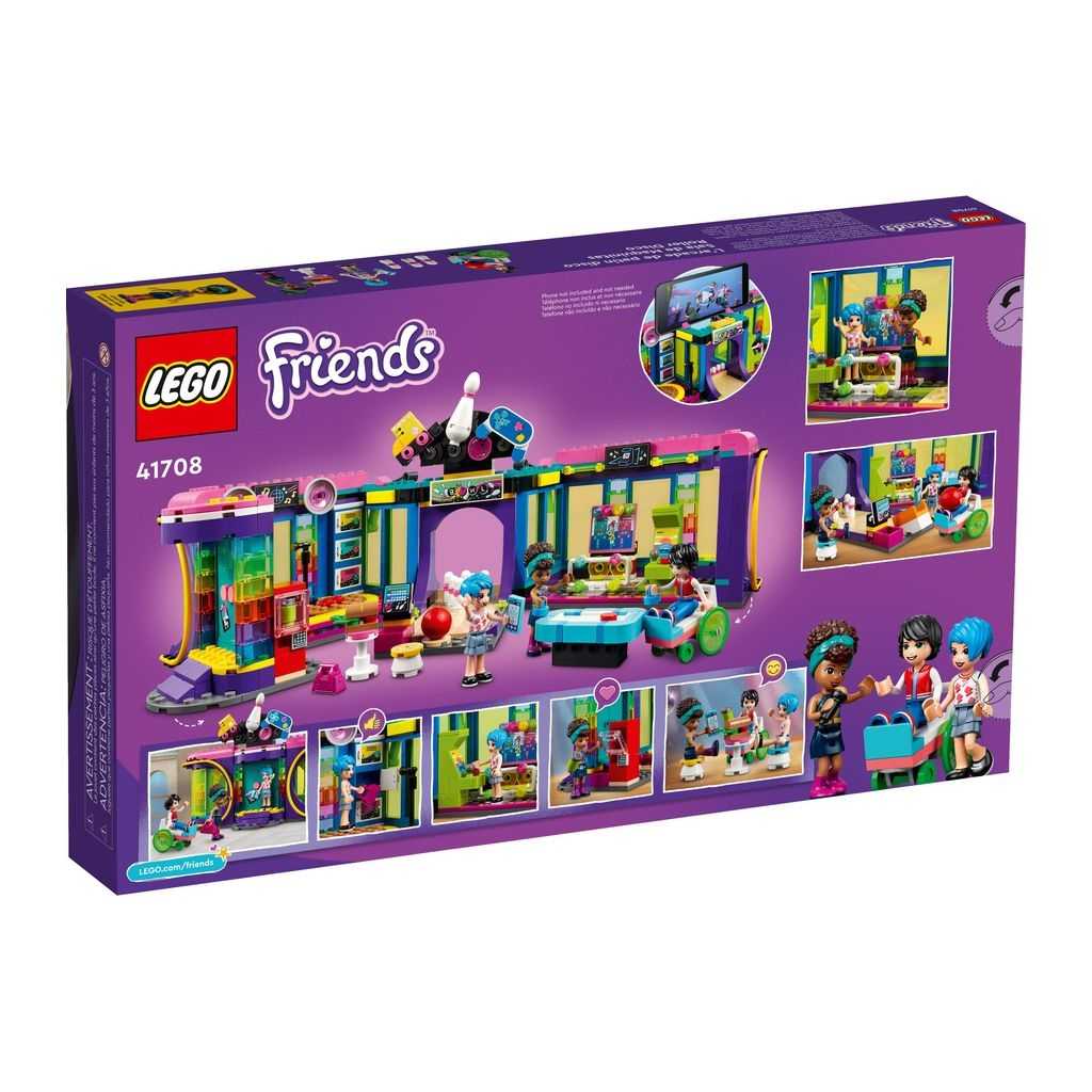 Friends Lego Salón Recreativo Roller Disco Edades 7+ # 41708 Artículo 642 Piezas | JPC-197083