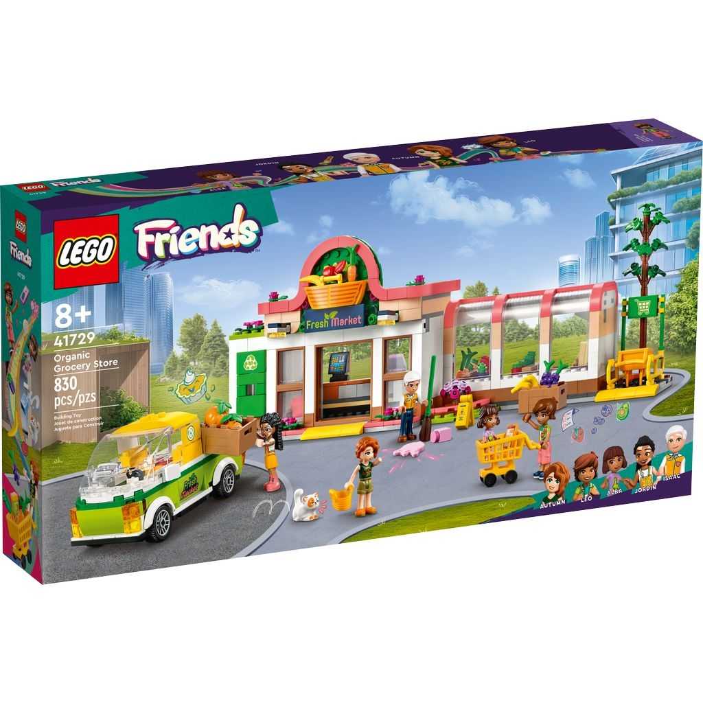 Friends Lego Supermercado Orgánico Edades 8+ # 41729 Artículo 830 Piezas | SJN-634175