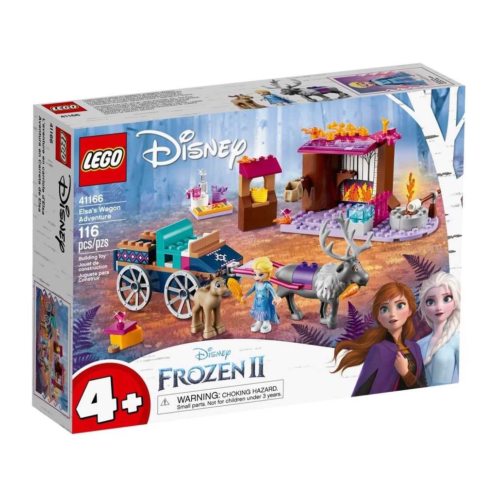 Frozen Lego Aventura en Carreta de Elsa Edades 4+ # 41166 Artículo 116 Piezas | UPE-908261