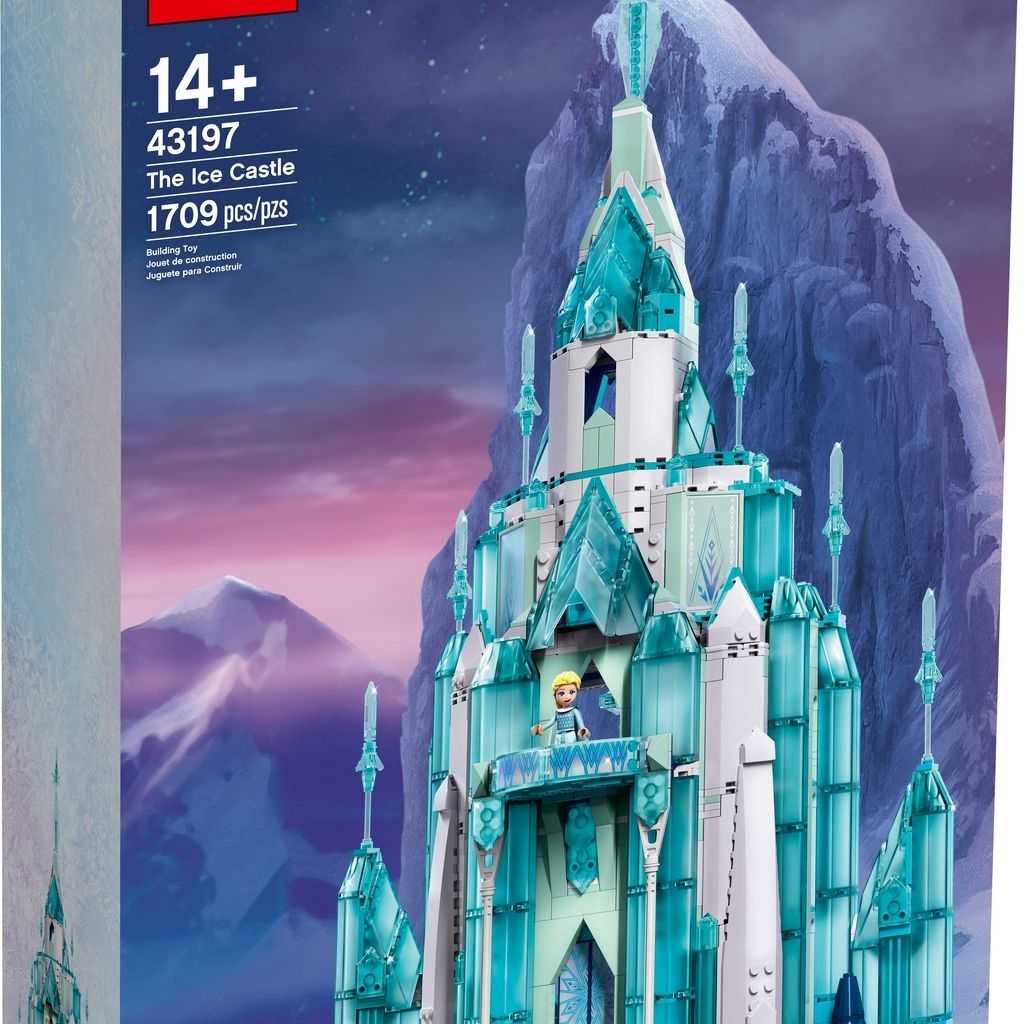 Frozen Lego Castillo de Hielo Edades 14+ # 43197 Artículo 1709 Piezas | UCP-251983