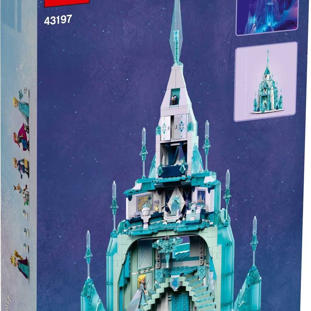 Frozen Lego Castillo de Hielo Edades 14+ # 43197 Artículo 1709 Piezas | UCP-251983