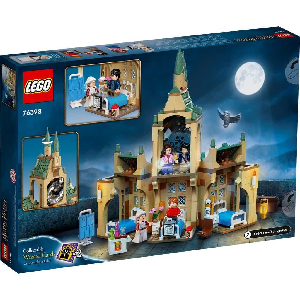 Harry Potter Lego Ala de Enfermería de Hogwarts Edades 8+ # 76398 Artículo 510 Piezas | AMS-746285