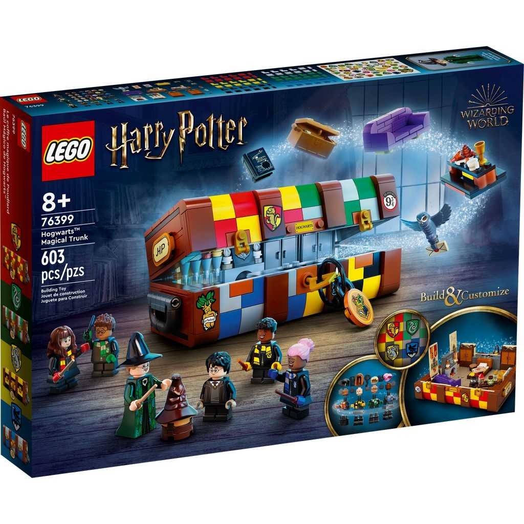 Harry Potter Lego Baúl Mágico de Hogwarts Edades 8+ # 76399 Artículo 603 Piezas | GMR-152964