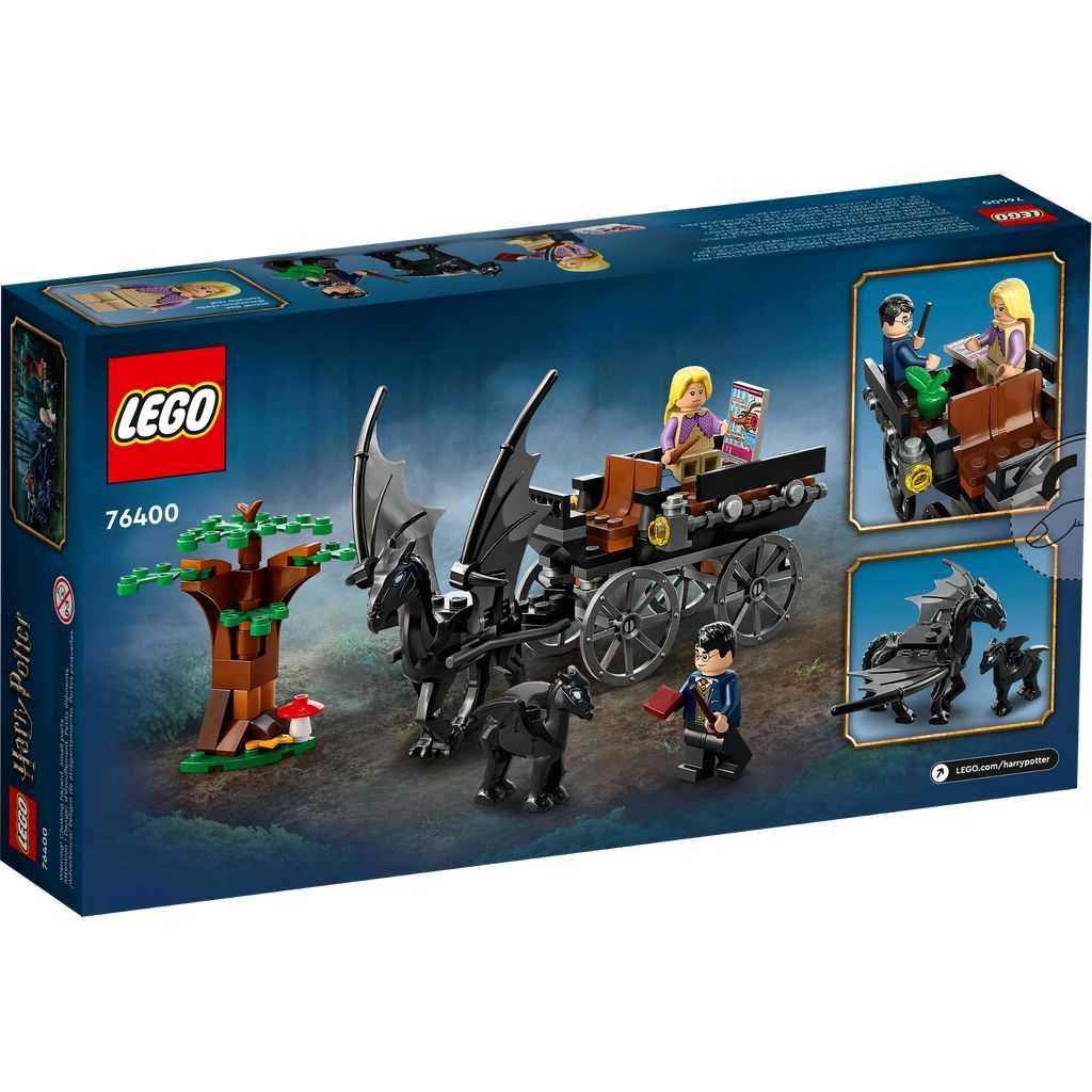 Harry Potter Lego Carruaje y Thestrals de Hogwarts Edades 7+ # 76400 Artículo 121 Piezas | TMO-850694