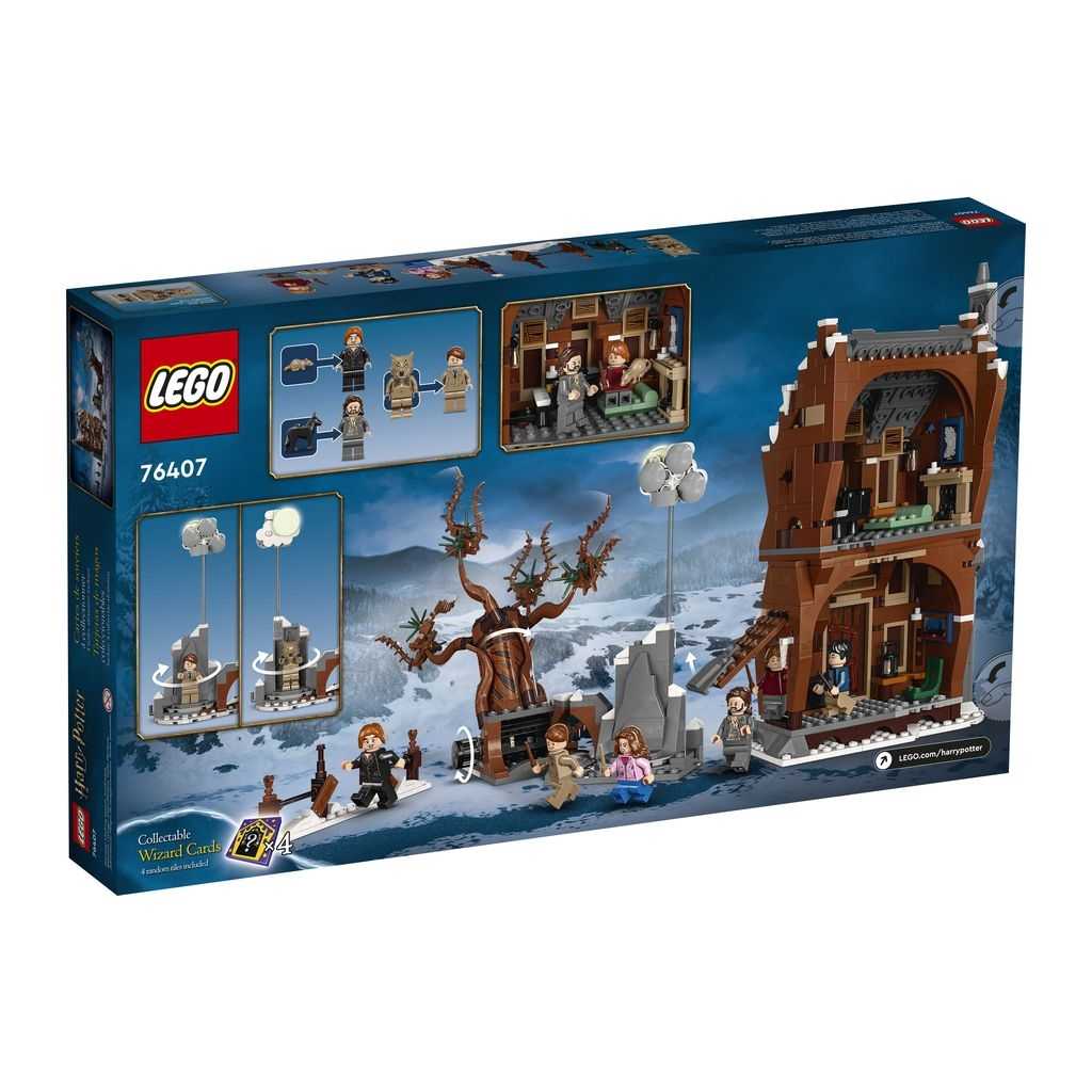 Harry Potter Lego Casa de los Gritos y Sauce Boxeador Edades 9+ # 76407 Artículo 777 Piezas | VUE-064185