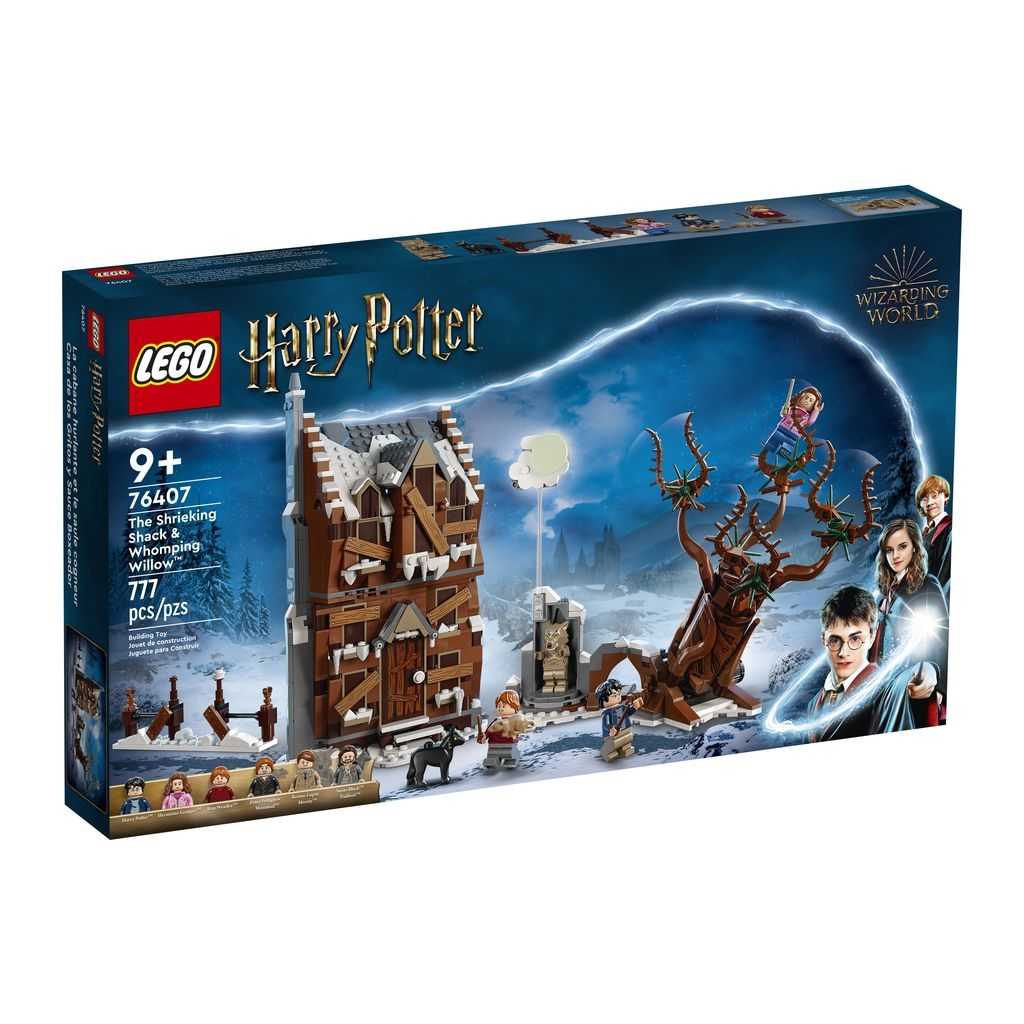 Harry Potter Lego Casa de los Gritos y Sauce Boxeador Edades 9+ # 76407 Artículo 777 Piezas | VUE-064185