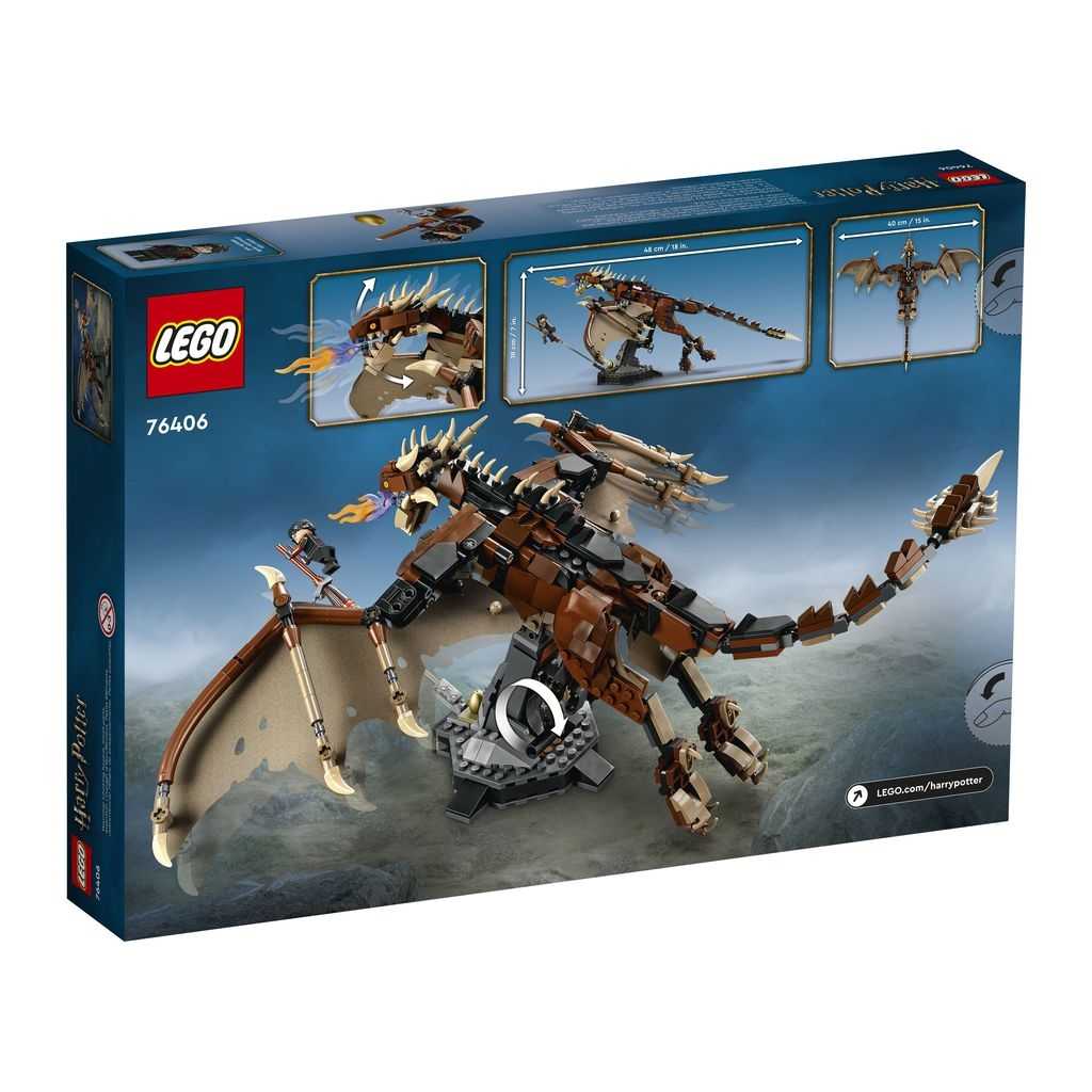 Harry Potter Lego Dragón Colacuerno Húngaro Edades 10+ # 76406 Artículo 671 Piezas | ASJ-638294