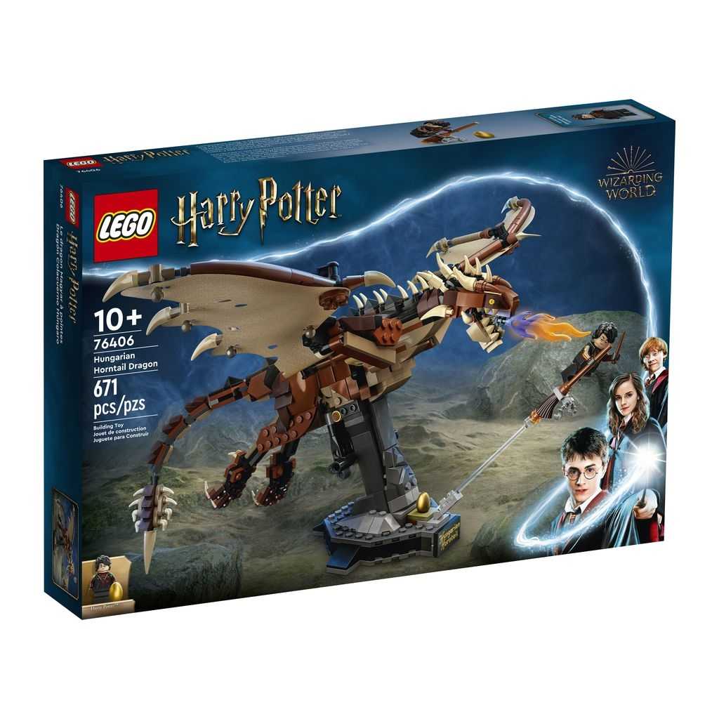 Harry Potter Lego Dragón Colacuerno Húngaro Edades 10+ # 76406 Artículo 671 Piezas | ASJ-638294