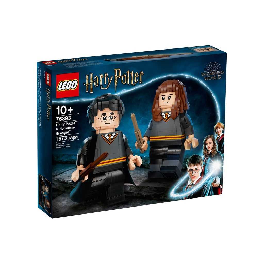 Harry Potter Lego Harry Potter y Hermione Granger Edades 10+ # 76393 Artículo 1673 Piezas | IAG-259748