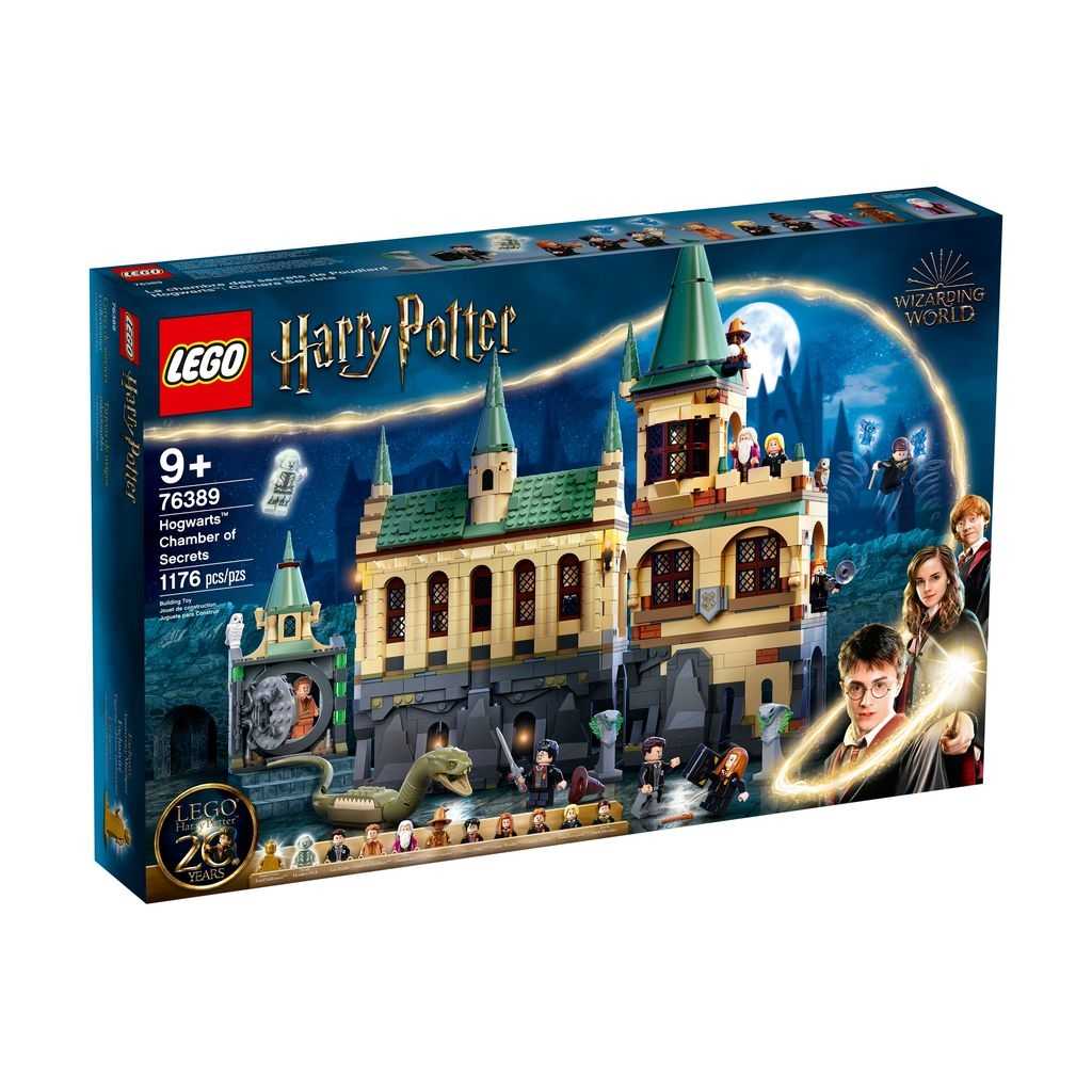 Harry Potter Lego Hogwarts: Cámara Secreta Edades 9+ # 76389 Artículo 1176 Piezas | DKJ-739165