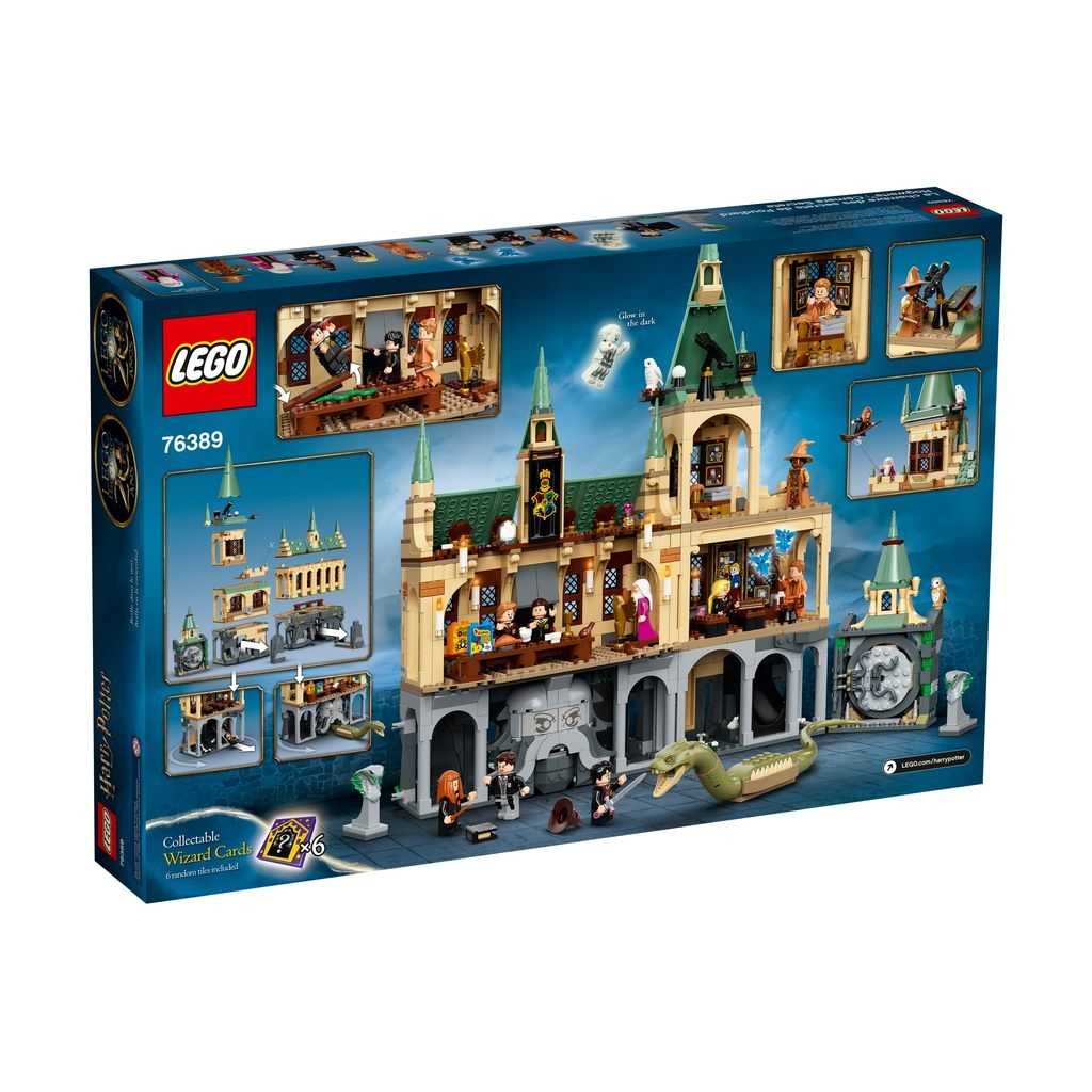 Harry Potter Lego Hogwarts: Cámara Secreta Edades 9+ # 76389 Artículo 1176 Piezas | DKJ-739165