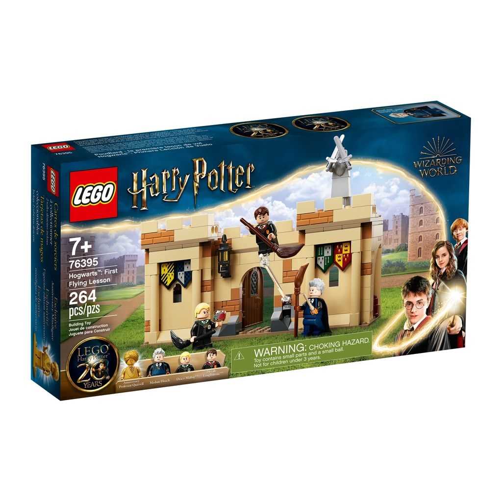 Harry Potter Lego Hogwarts: Primera Lección de Vuelo Edades 7+ # 76395 Artículo 264 Piezas | QIU-167589