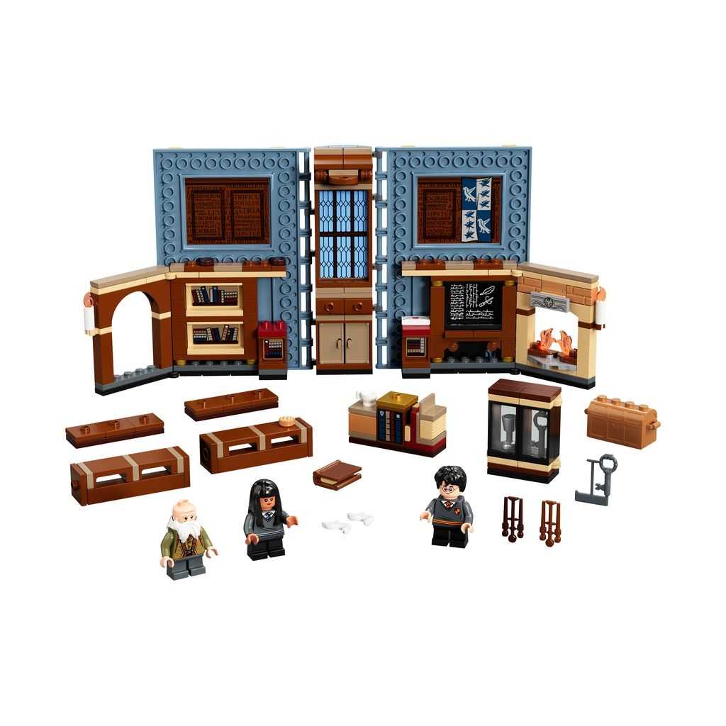 Harry Potter Lego Momento Hogwarts: Clase de Encantamientos Edades 8+ # 76385 Artículo 256 Piezas | EYW-806423