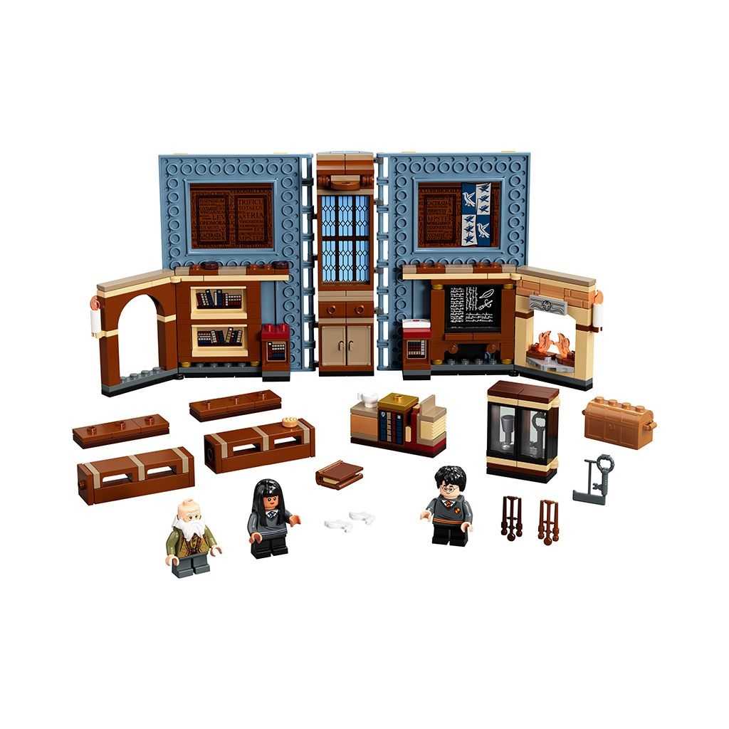 Harry Potter Lego Momento Hogwarts: Clase de Encantamientos Edades 8+ # 76385 Artículo 256 Piezas | EYW-806423