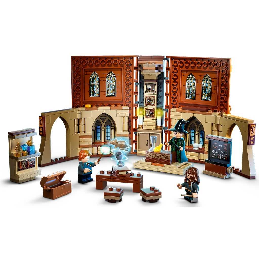 Harry Potter Lego Momento Hogwarts: Clase de Transfiguración Edades 8+ # 76382 Artículo 241 Piezas | QJD-586309